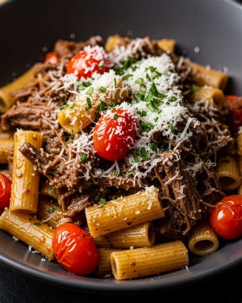 Toradh íomhá ar Braised Beef Pasta