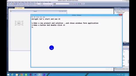 Image result for Visual Studio Button Click