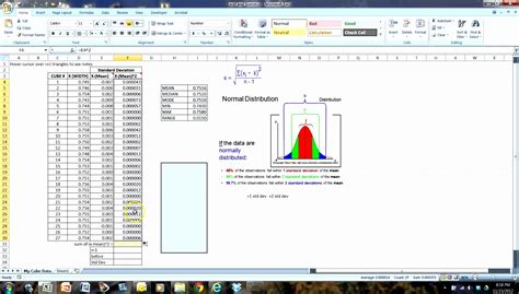 Image result for Standard Deviation Graph Excel