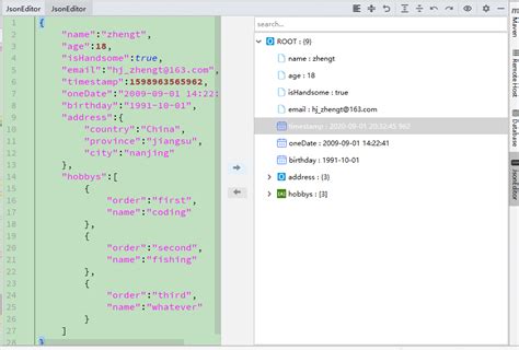 Image result for Graphical JSON Editor