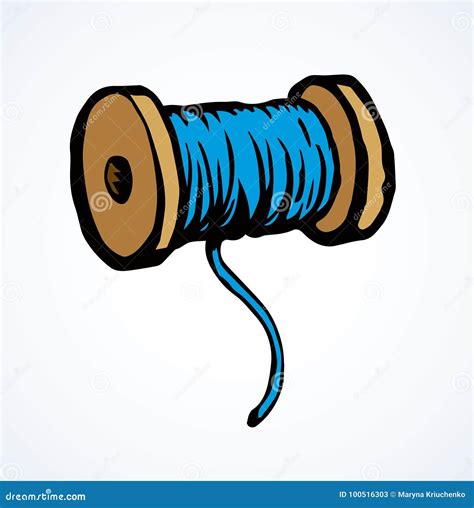 Image result for Thread Spool Drawing