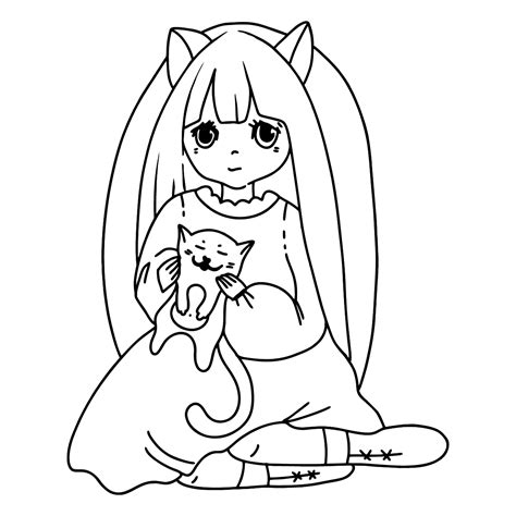 Image result for Kid-Appropriate Anime Coloring Pages
