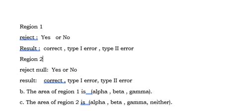 Image result for What Is Prob of Type 2 Error If Alpha Is 0