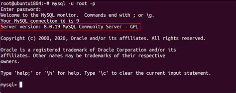 Toradh íomhá ar How to Check MySQL Version