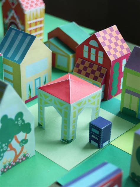 Image result for Toy Paper Building
