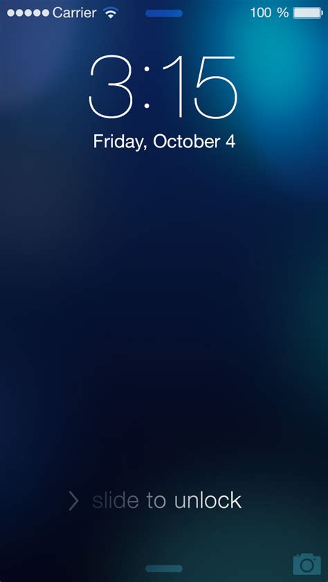 Image result for iPhone 7 Lock Screen