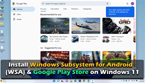 Toradh íomhá ar Subsystem for Android Microsoft Store