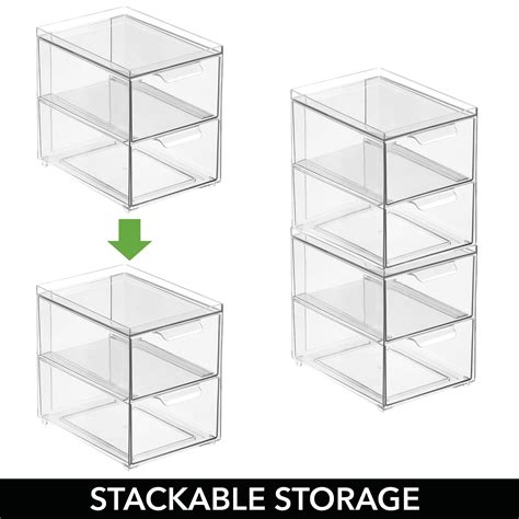 Toradh íomhá ar Stackable Plastic Storage Kitchen