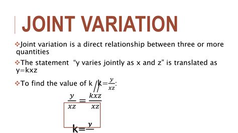 Image result for Join Variation Real Life Examples