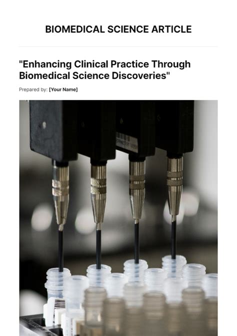 Image result for Sample Science Article