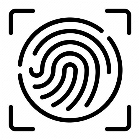 Image result for Figher Print Scanner Icon