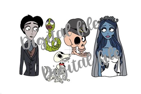 Image result for Corpse Bride Karakters