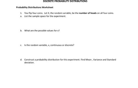 Image result for Mean of Discrete Probability Distribution Sample Problem