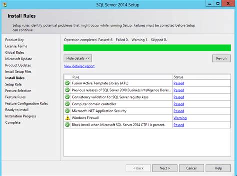 Image result for SQL Setup Summary