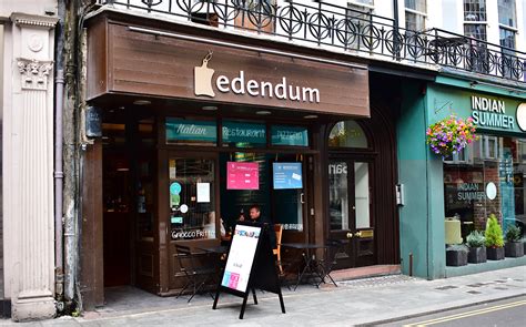 Image result for Edendum Restaurant Menu