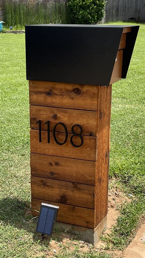 Image result for DIY Wooden Mailbox