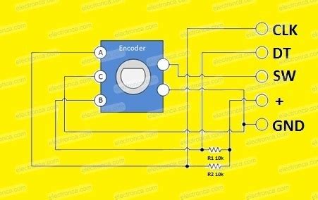 Résultat d’images pour Rotary Encoder Switch Reference Circuit Diagram