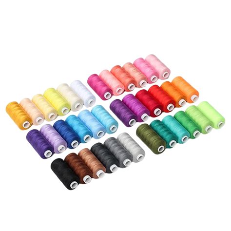 Toradh íomhá ar Sewing Thread Assorted Colors 200 Yd Spool