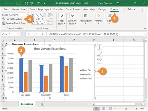 Afbeeldingsresultaten voor Excel Chart Tools Tab