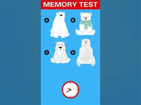 Toradh íomhá ar Memory Test Quiz