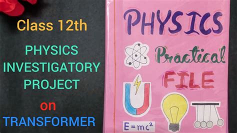 Image result for Physics Project for Class 12 Working