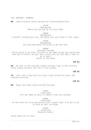 Toradh íomhá ar Final Draft Script Pages