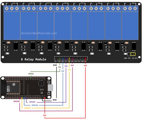 Afbeeldingsresultaten voor Maker Lab 8 Relay Module Circuit