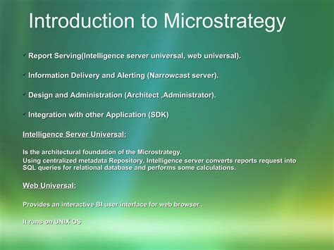 Afbeeldingsresultaten voor MicroStrategy Overview