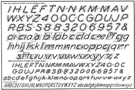Image result for Technical Lettering Practice Sheets