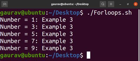 For Loop in Shell Programming に対する画像結果