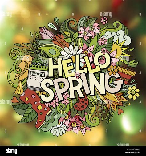 Image result for Hello Spring Drawing