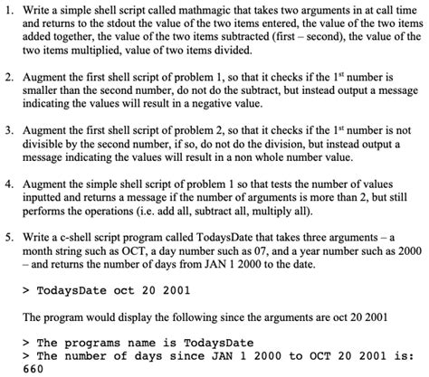 Image result for Writing a Simple Shell Script Answers