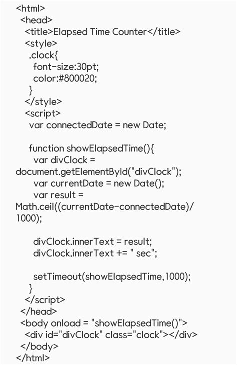 Display Time Remain in Web Site Programming に対する画像結果