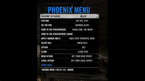 Phoenix Mod Menu に対する画像結果