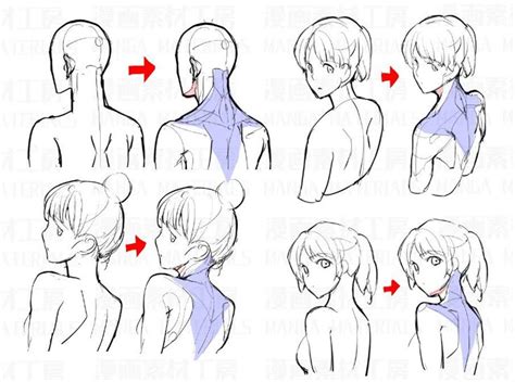 Toradh íomhá ar Anime Back Profile Art Tutorial