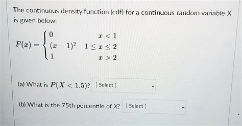Image result for CDF of All Continuous Random Variables