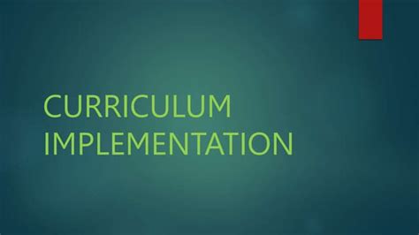 Image result for Curriculum Implementation Organizational Learning