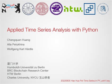 Python Libraries in Time Series Analysis に対する画像結果