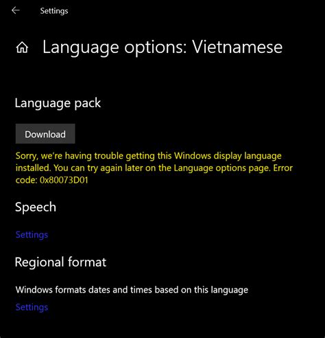 Image result for Thai Language Cannot Install Language Pack