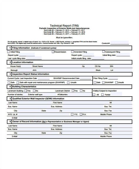 Toradh íomhá ar Technical Report Sample PDF