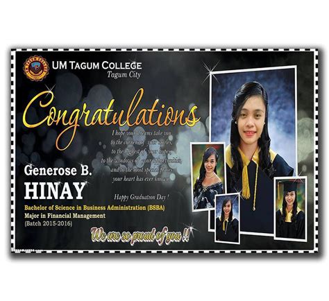 Image result for Tarpaulin Layout Design for Graduation
