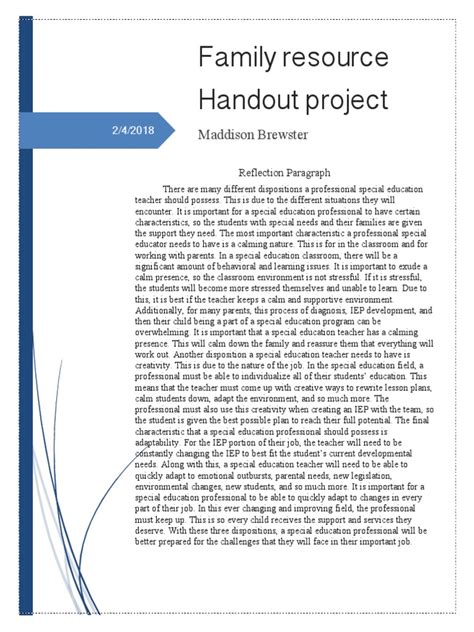 Image result for Resource Hand Out