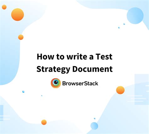 Example Of Test Strategy Document に対する画像結果
