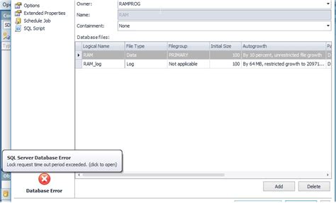 Toradh íomhá ar SQL Server Lock Request Mode