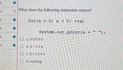 Image result for Output Statement Examples