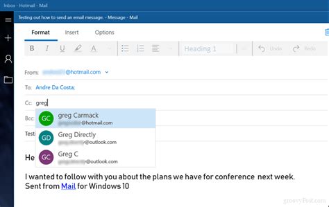 Image result for Write at Email Windows 1.0