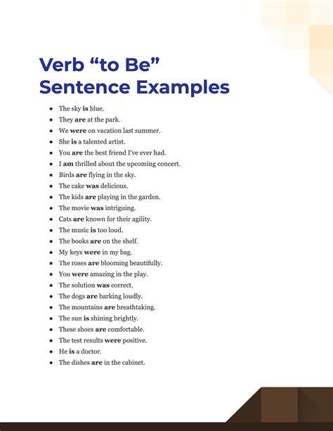 Image result for Uses of Be with a Verb Examples