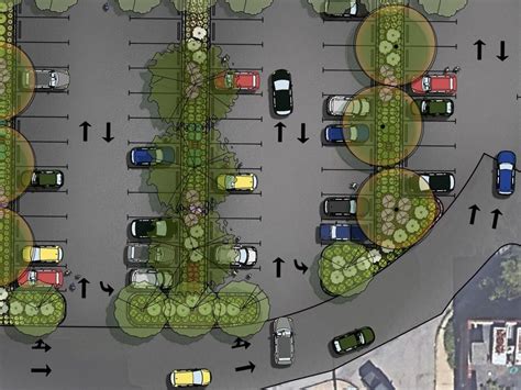 Image result for Map of Land Covered in Parking Lot