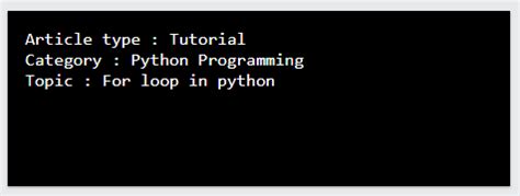 Image result for For Loop Dictionary Python