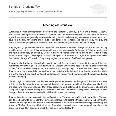 Image result for How to Write an Assignment Level-5 Teaching Assistant